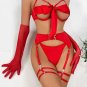 Tempting You 6 Piece Garter Set