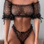 Bow Lace Babe Crop Top Set