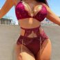 Chain & Lace Bra Set