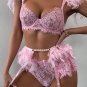 Feathered Allure Bra Ensemble