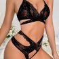 Charlena Criss-Cross Lace Bra Set