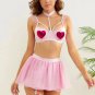 Love Affair Gartered Bra Set