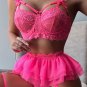 Lust Over You Garter Bra Set