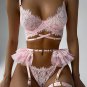 Not Nice Lace Garter 4 Piece Set