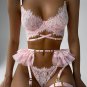 Not Nice Lace Garter 4 Piece Set