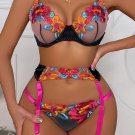 Aubrey Embroidered Bra Set