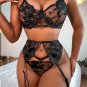 Romantic Nights Lace 3 Piece Garter Set