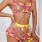 Love Lace Bralette and Garter Set