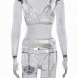 Blinded By Love Garter Bra Set