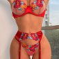 Fantasy Garden 3 Piece Garter Set