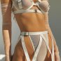 Frisky Friday Strappy 3 Piece Garter Set