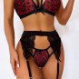 Body Language 3 Piece Garter Set