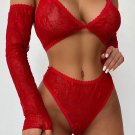 Feels Good Being Bad 3 Piece Set - Red