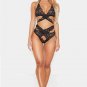 Charlena Criss-Cross Lace Bra Set
