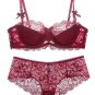 Unlined Lace Bra And Panty