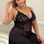 Plus Size Treated Me Better Lace Babydoll