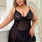Plus Size Treated Me Better Lace Babydoll