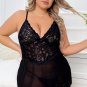 Plus Size Keep Her Secret Lace Babydoll