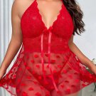 Sweet Romance Mesh Babydoll