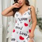 Plus Size Breaking Hearts Babydoll