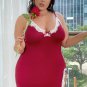 Plus SIze Milla Babydoll Set