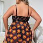 Plus Size Caged in Love Flyaway Babydoll Se