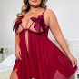 Plus Size Wanna Fall In Love Lace Babydoll