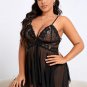 Plus Size Keep Her Secret Lace Babydoll