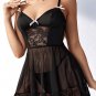 Flirty Lace Babydoll Set