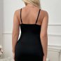 Slit Chemise Set