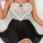 Flirty Lace Babydoll Set