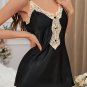 All About Us Satin Lace Babydoll