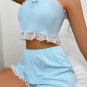 Nap Time Ribbed PJ Short Set