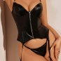 Attract Vinyl Bustier Set
