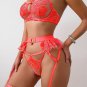Thinking Of You Lace 4 Piece Garter Set