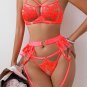 Thinking Of You Lace 4 Piece Garter Set