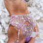 Garden Afterparty Bra and Garter Set
