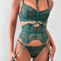 Feeling Close Garter Bra Set
