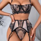 Just A Taste Embroidered Bra Set