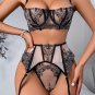 Just A Taste Embroidered Bra Set