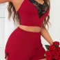 Sweetheart Lace Pajama Set