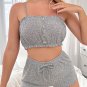 Adjustable Gray Pajama Set