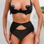 Intense Open Cup Bra Set