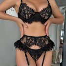 Janet Eyelash Lace Bra Set