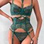 Feeling Close Garter Bra Set