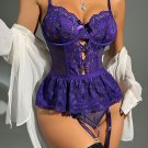 Ruffled High Cut Teddy