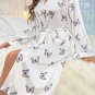 Midnight Satin Robe