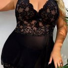 Plus Size Nights With You Lace Babydoll