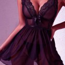Revealing Lace Babydoll Set