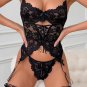 Dark Romance Lace Bustier Set
